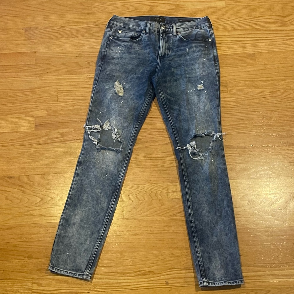 Pac Sun washed skinny jeans 31x32